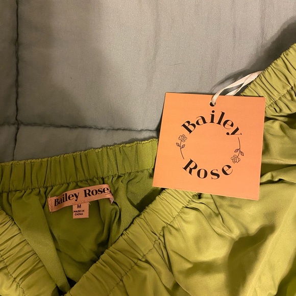 Bailey Rose Green Cutout Dress - Picture 2 of 4